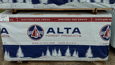 Custom branded plywood cover